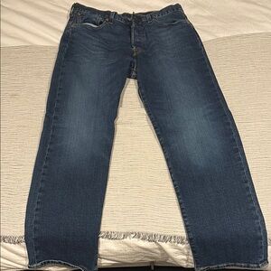 Men's Levi’s 501 Dark Blue Jeans